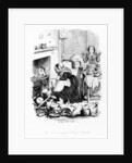 The Sentimental-Novel Reader by George Cruikshank