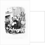 The Sentimental-Novel Reader by George Cruikshank