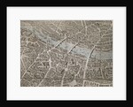 Plan of London looking towards Southwark by English School