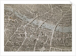 Plan of London looking towards Southwark by English School