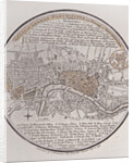 A Plan of London, Westminster and Borough of Southwark, 1793 by English School