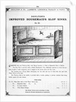Advertisement for 'Doulton's Improved Housemaid's Slop Sinks', c.1880s by English School