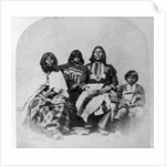 Ute Family, c.1870-75 by Charles Roscoe Savage