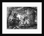 Plate from the 'Carceri d'invenzione' series, 1761 by Giovanni Battista Piranesi