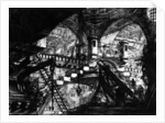 Plate from the 'Carceri d'invenzione' series, 1761 by Giovanni Battista Piranesi