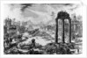 View of the Roman Forum by Giovanni Battista Piranesi