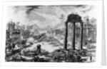 View of the Roman Forum by Giovanni Battista Piranesi
