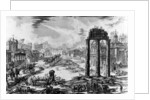 View of the Roman Forum by Giovanni Battista Piranesi