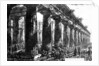The Temple of Neptune at Paestum, etched by Francesco Piranesi, 1778 by Giovanni Battista Piranesi