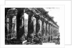 The Temple of Neptune at Paestum, etched by Francesco Piranesi, 1778 by Giovanni Battista Piranesi
