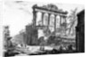 View of the Temple of Concord by Giovanni Battista Piranesi