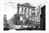 View of the Temple of Concord by Giovanni Battista Piranesi