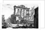 View of the Temple of Concord by Giovanni Battista Piranesi