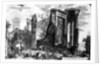 The Temple of Sibyl, Tivoli by Giovanni Battista Piranesi