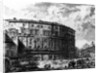 View of the Theatre of Marcellus by Giovanni Battista Piranesi