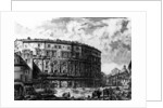 View of the Theatre of Marcellus by Giovanni Battista Piranesi