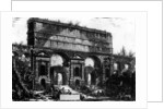 View of the Porta Maggiore by Giovanni Battista Piranesi