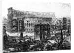 View of the Arch of Constantine and the Colosseum by Giovanni Battista Piranesi