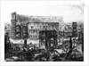 View of the Arch of Constantine and the Colosseum by Giovanni Battista Piranesi