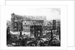 View of the Arch of Constantine and the Colosseum by Giovanni Battista Piranesi