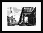 View of the Arch of Titus by Giovanni Battista Piranesi