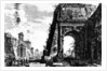 View of the Arch of Titus by Giovanni Battista Piranesi