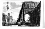View of the Arch of Titus by Giovanni Battista Piranesi