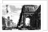 View of the Arch of Titus by Giovanni Battista Piranesi