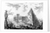 View of the Pyramid of Caius Cestius by Giovanni Battista Piranesi