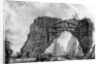 View of the ruined portico of the Villa dei Sette Bassi by Giovanni Battista Piranesi