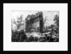 View of the Baths of Trajan by Giovanni Battista Piranesi