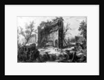 View of the Baths of Trajan by Giovanni Battista Piranesi