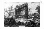 View of the Baths of Trajan by Giovanni Battista Piranesi