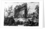 View of the Baths of Trajan by Giovanni Battista Piranesi