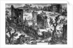 View of the Baths of Trajan by Giovanni Battista Piranesi