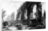 View of the Aqueduct of Nero by Giovanni Battista Piranesi