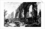 View of the Aqueduct of Nero by Giovanni Battista Piranesi