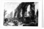 View of the Aqueduct of Nero by Giovanni Battista Piranesi