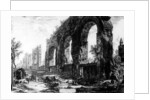 View of the Aqueduct of Nero by Giovanni Battista Piranesi