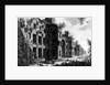 View of the Frigidarium at the Baths of Diocletian by Giovanni Battista Piranesi
