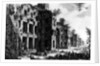 View of the Frigidarium at the Baths of Diocletian by Giovanni Battista Piranesi