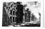 View of the Frigidarium at the Baths of Diocletian by Giovanni Battista Piranesi