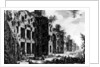 View of the Frigidarium at the Baths of Diocletian by Giovanni Battista Piranesi