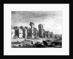 View of the Remains of Caracalla's Baths, taken from the Jesuit's Garden, Rome, c.1778 by Richard Cooper