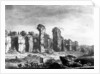 View of the Remains of Caracalla's Baths, taken from the Jesuit's Garden, Rome, c.1778 by Richard Cooper