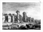 View of the Remains of Caracalla's Baths, taken from the Jesuit's Garden, Rome, c.1778 by Richard Cooper