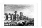 View of the Remains of Caracalla's Baths, taken from the Jesuit's Garden, Rome, c.1778 by Richard Cooper