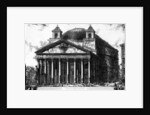 View of the Pantheon by Giovanni Battista Piranesi