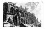 View of the Villa of Maecenas in Tivoli by Giovanni Battista Piranesi