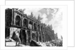 View of the Villa of Maecenas in Tivoli by Giovanni Battista Piranesi